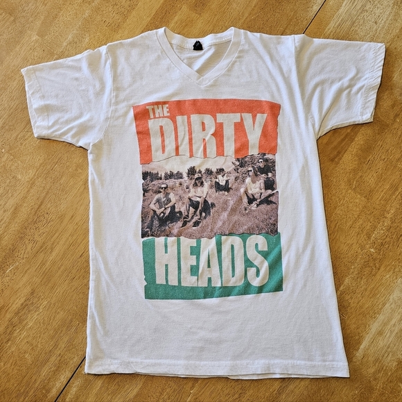 Dirty Heads Tops - Dirty Heads Reggae Graphic Band V Neck T Shirt S